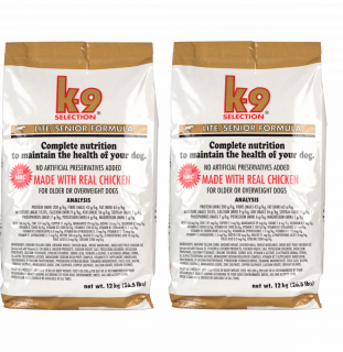 K-9 Lite/Senior Formula 2x12 kg