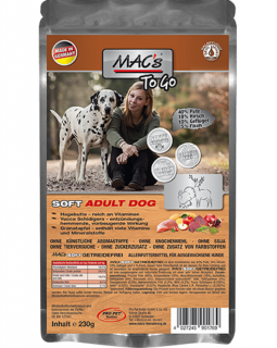MACs Soft Dog Krůta a Zvěřina 1,5 kg