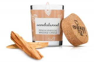 MAGNETIFICO Enjoy it! Sandalwood - masážní svíčka na tělo