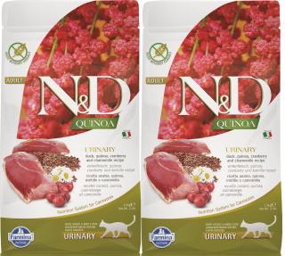 N&D GF Quinoa CAT Urinary Duck & Cranberry 3 kg