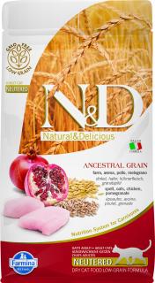 N&D LG CAT Neutered Chicken & Pomegranate 1,5 kg