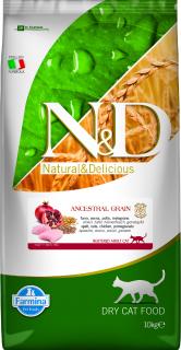 N&D LG CAT Neutered Chicken & Pomegranate 10 kg
