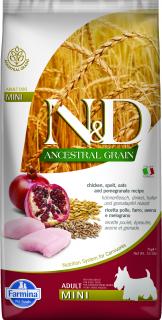 N&D Low Grain DOG Adult Mini Chicken & Pomegr 7 kg