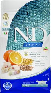 N&D OCEAN LG CAT Adult Codfish & Orange 1,5 kg