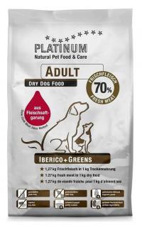 PLATINUM Natural Adult Iberico & Greens 1,5 kg