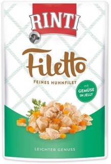 RINTI Filetto Kuře & zelenina v želé 100g