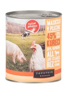 TOPSTEIN Masíčko v plechu - kuřecí 850g