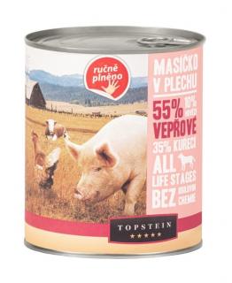 TOPSTEIN Masíčko v plechu - vepřové 850g