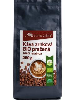 Zdravý Den BIO Káva zrnková pražená 250g