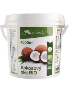 Zdravý den Kokosový olej BIO Obsah: 4000ml