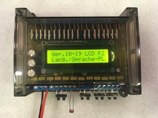 Řídící jednotka NOWOSTER 10-19 LCD DIN - SHARP