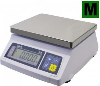 CAS SW 1S-2DR 2kg Kuchyňská váha (CAS SW 1S-2DR 10kg Kuchyňská váha digitální)