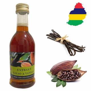 Extrakt Vanilka & Kakaové boby, Mauricius, od 70g hmotnost: 70g