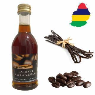 Extrakt Vanilka & Káva, Mauricius, od 70g hmotnost: 70g