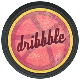 Button - placka Dribbble