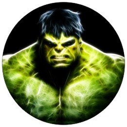 Button - placka Hulk