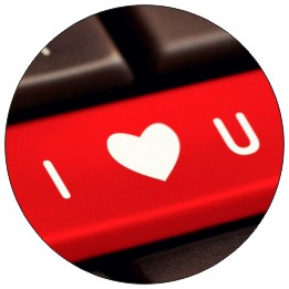 Button - placka I Love You 8