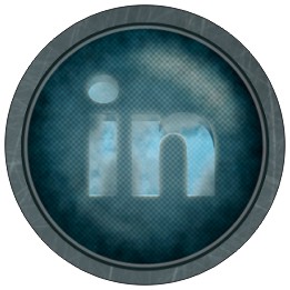 Button - placka LinkedIn