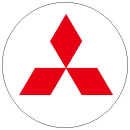 Button - placka Mitsubishi