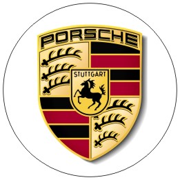 Button - placka Porsche