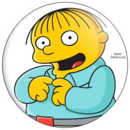 Button - placka Simpsonovi