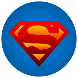 Button - placka Superman 3