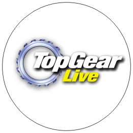 Button - placka Top Gear - logo