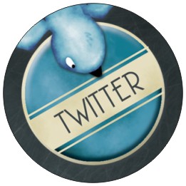 Button - placka Twitter