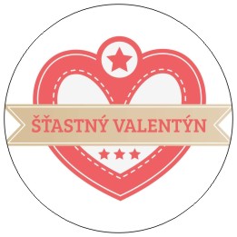 Button - placka valentýnka 13