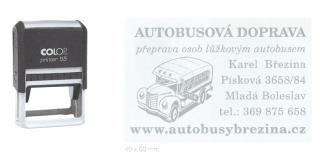 Colop Printer 55 (otisk 40x60 mm)