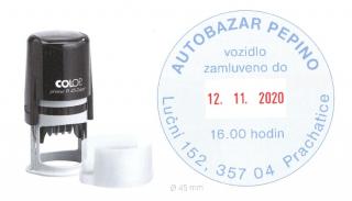 Colop Printer R 45 Dater (otisk průměr 45 mm)