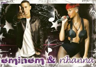 poster č.01015 Eminem + Rihanna (hudební skupiny)