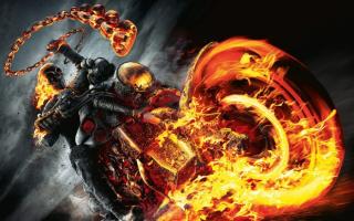 poster č.02015 Ghost Rider bez textu (filmové postery)