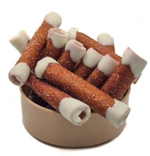 Jablečné trubičky v jogurtu 100 g