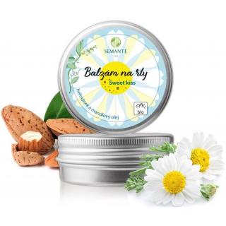 Ochranný balzám na rty s heřmánkem (Sweet kiss) BIO Semante - 30 ml