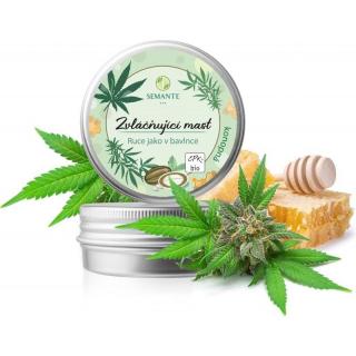 Zvláčňující konopná mast (Ruce jako v bavlnce) BIO Semante - 50 ml