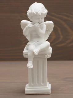 Anděl sedící baroko 11cm C