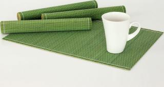 Bambusové prostírání | zelené | 4ks