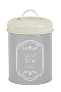 Dóza na čaj | Vintage | 2 barvy šedá
