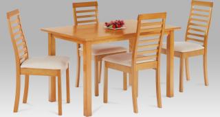 Jídelní set - stůl a 4ks židle olše