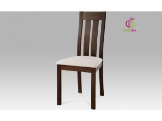 Jídelní židle dřevěná 45x41x96x48cm ořech
