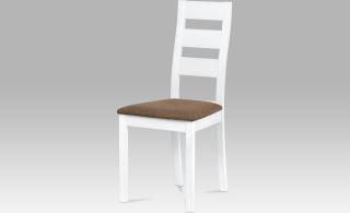 Jídelní židle masiv 45x41x96x48cm bílá