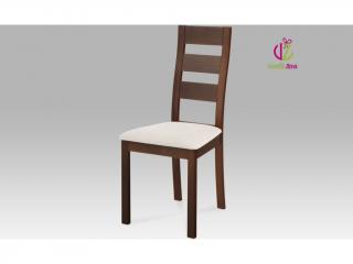 Jídelní židle masiv 45x41x96x48cm ořech