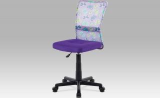 Kancelářská židle dětská fialová