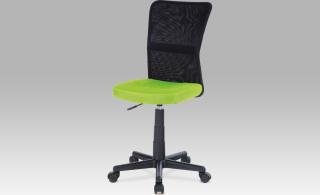 Kancelářská židle dětská zelená
