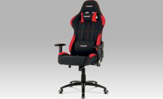 Kancelářská židle E-RACER | kovový kříž | sportovní design červená