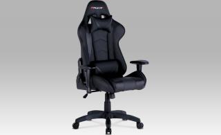 Kancelářská židle E-RACER | sportovní | houpací mechanismus černá