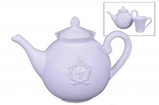Konvička na čaj se znakem a korunkou 24x17x14cm