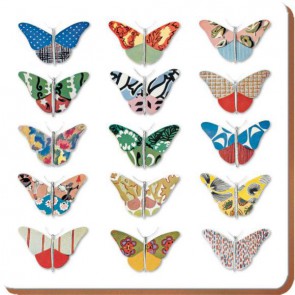 Korkové prostírání Butterfly Charm 29x29cm - 4ks