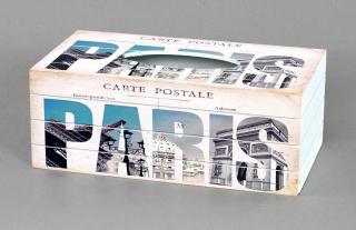Krabička na kapesníky MDF Paris